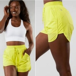 Buff Bunny Flo Shorts in Tiki Yellow